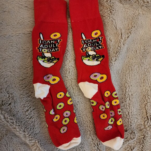 Funny Red Socks - Picture 1 of 1